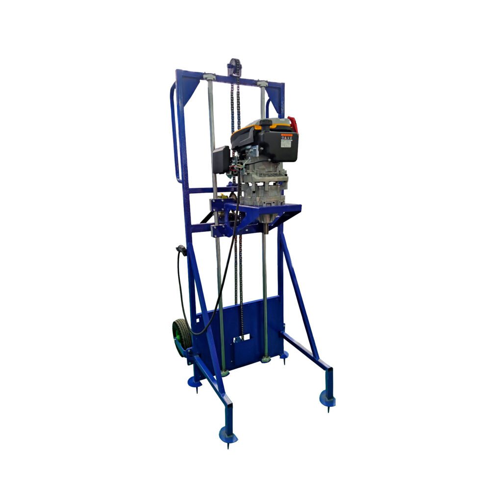 Heavy-Duty Wheeled Earth Auger