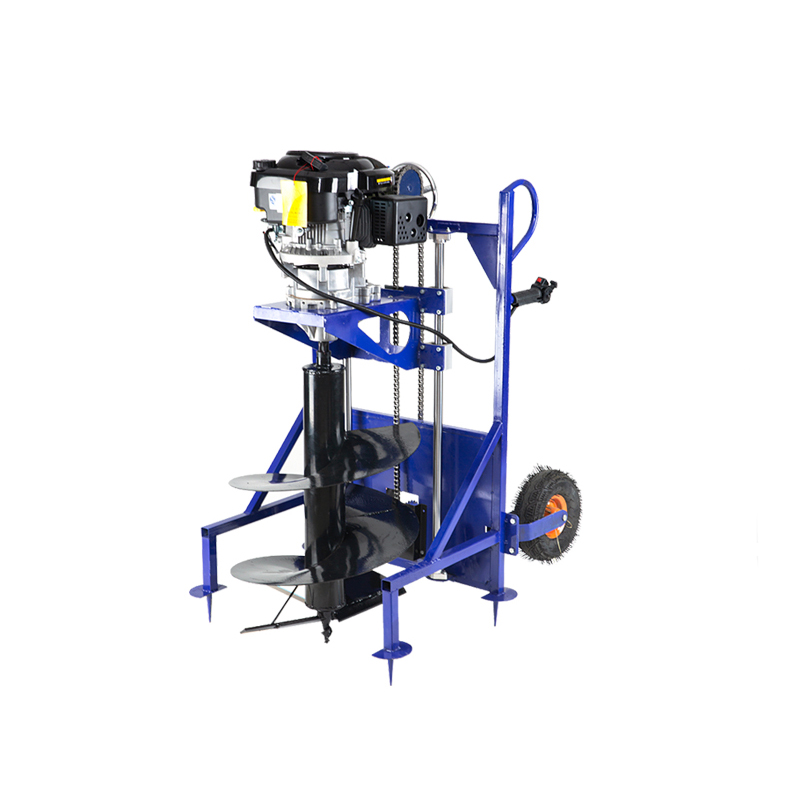 Wheeled Earth Auger Operation Procedure