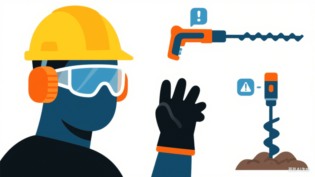 Beginner’s Guide: Essential Safety Practices for Operating a Handheld Earth Auger