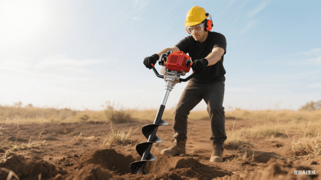 handheld earth auger